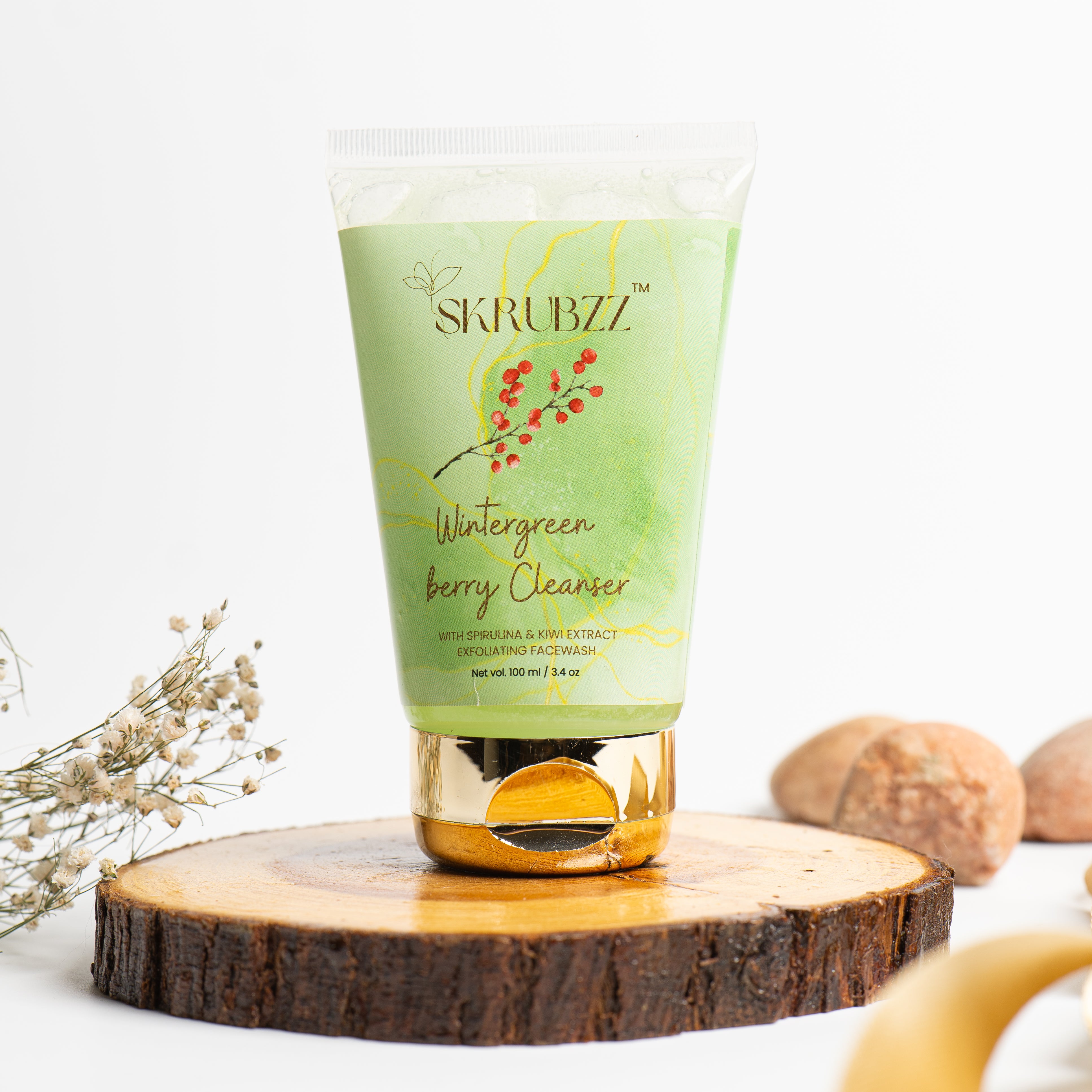 Wintergreen Berry Cleanser – Skrubzz Skincare LLP